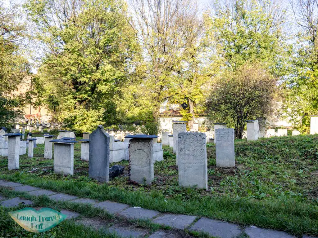 remuh cemetery jewish quarter krakow poland - laugh travel eat
