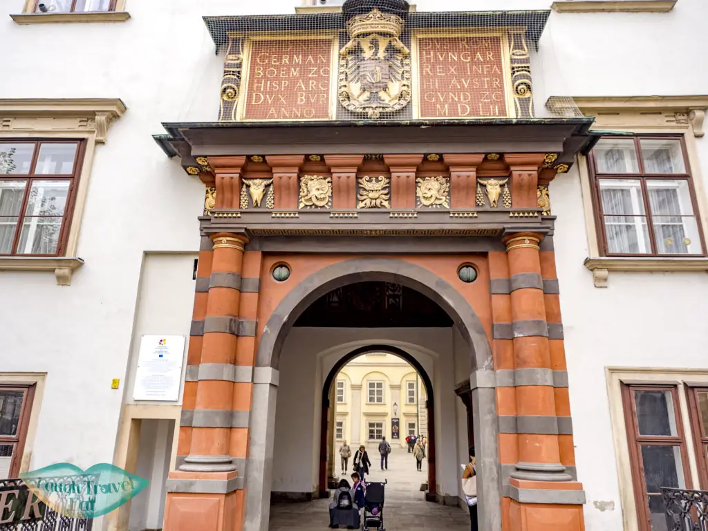 royal treasurary entrance vienna austria - laugh travel eat