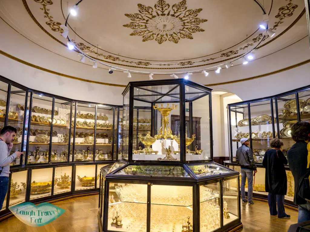 silverwear sisi museum and imperial apartments hofburg imperial palace vienna austria - laugh travel eat
