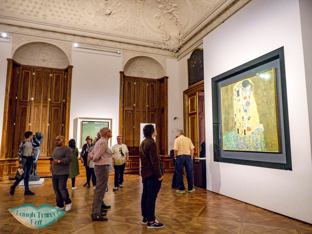 the kiss gustav klint upper beveldere vienna austria - laugh travel eat