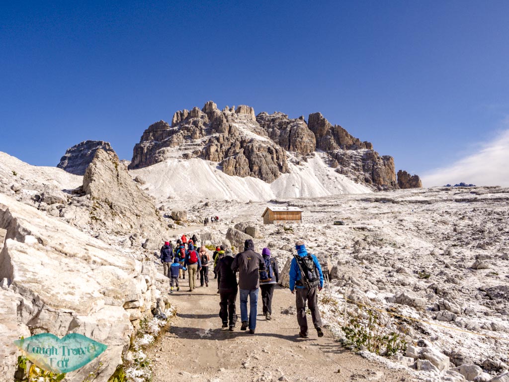 to second hut tre cime di lavorado dolomites italy - laugh travel eat-2