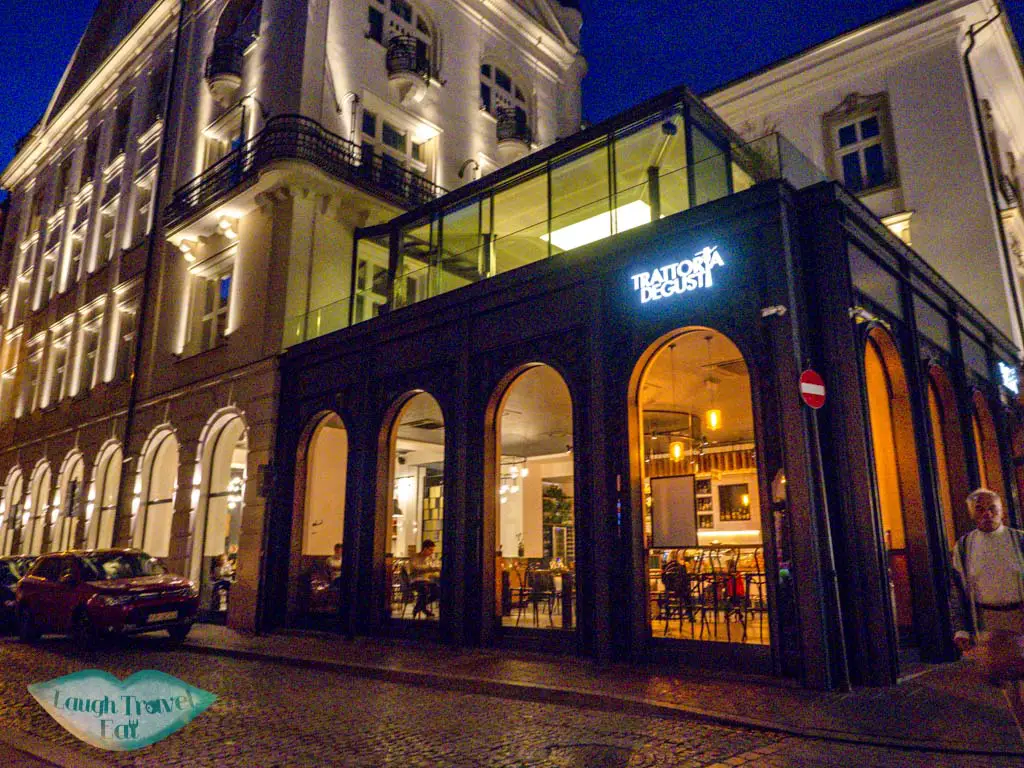 trattoria degusti krakow poland - laugh travel eat