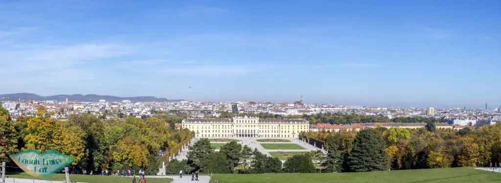 view of vienna from gloriette schobrunn palace vienna austria - laugh travel eat