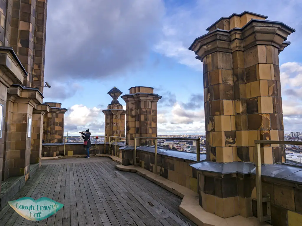Latvian Academy of Sciences Observation deck riga latvia - laugh travel eat