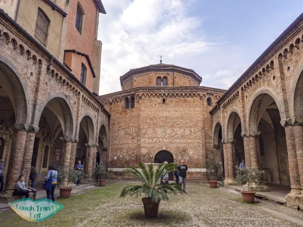 Pilate's courtyard santo stefano bologna italy - laugh travel eat