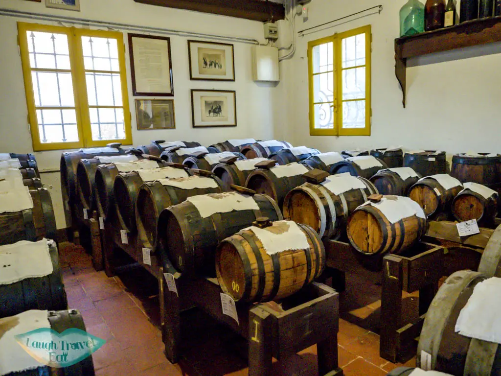 aging barrels Acetaia Rossi Barattini modena emilia romagna italy - laugh travel eat