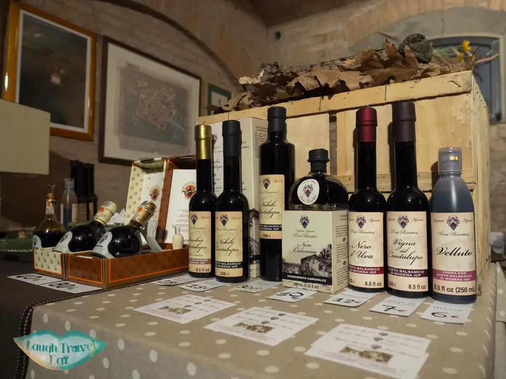 balsamic vinegar Acetaia Rossi Barattini modena emilia romagna italy - laugh travel eat