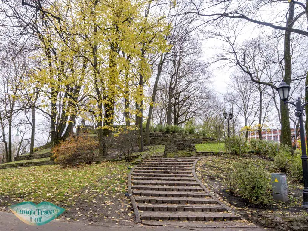 bastion hill riga latvia - laugh travel eat