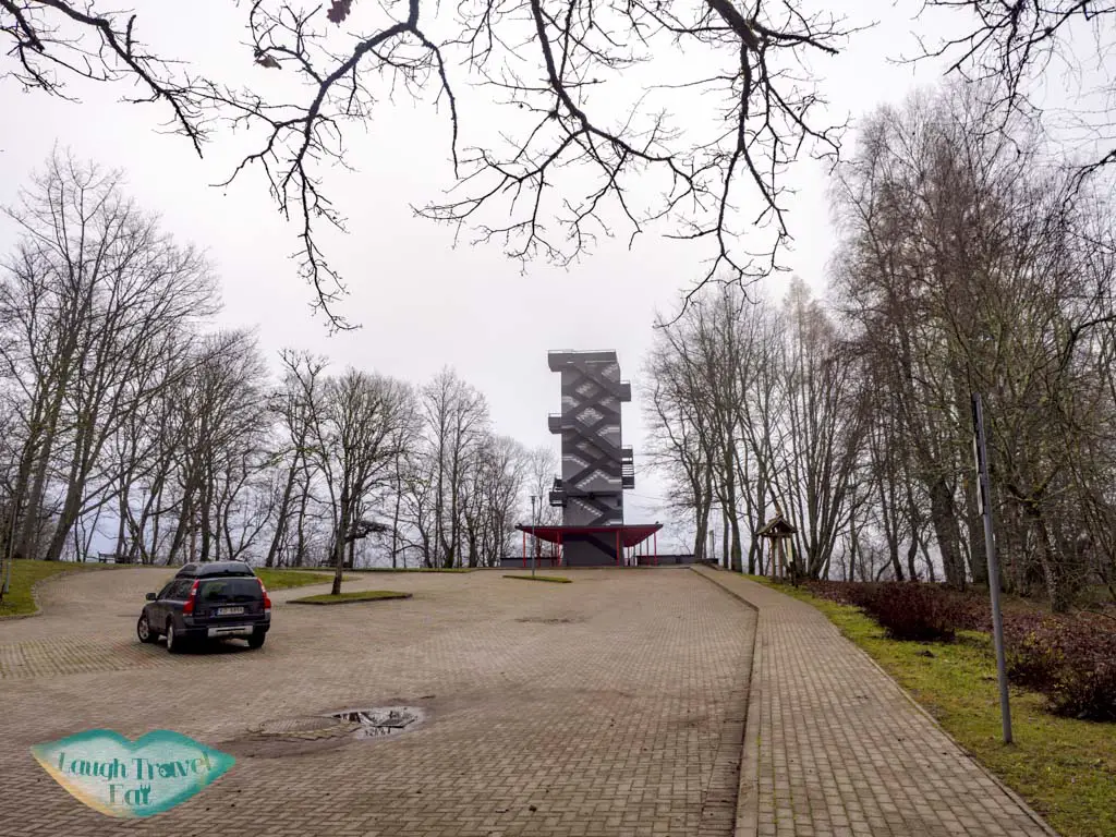 cable car krimulda gauja national park latvia - laugh travel eat
