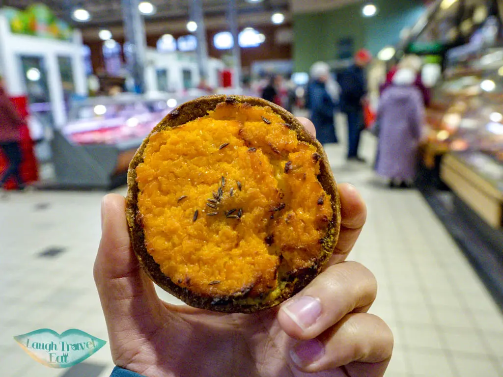 carrot pie st peter's market liepaja latvia - laugh travel eat