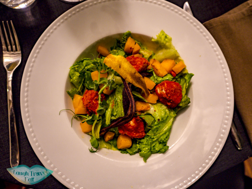 food at Cello great amber concret hall liepaja latvia - laugh travel eat