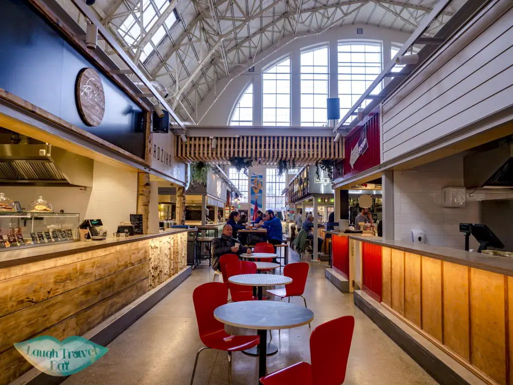 food court riga central market riga latvia - laugh travel eat