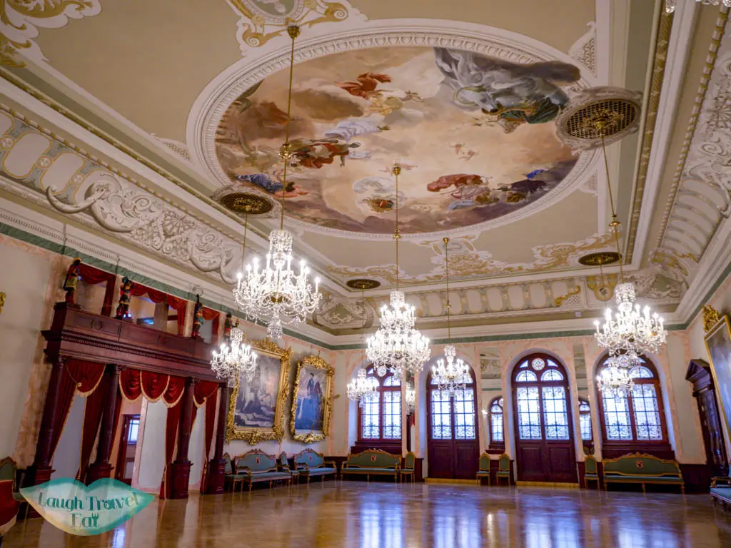 main room house of blackheads riga latvia - laugh travel eat