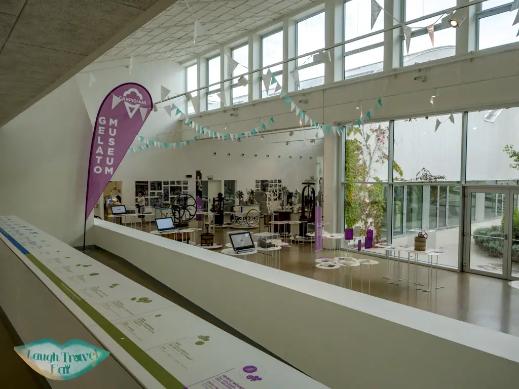 museum carpigiani gelato university bologna italy - laugh travel eat