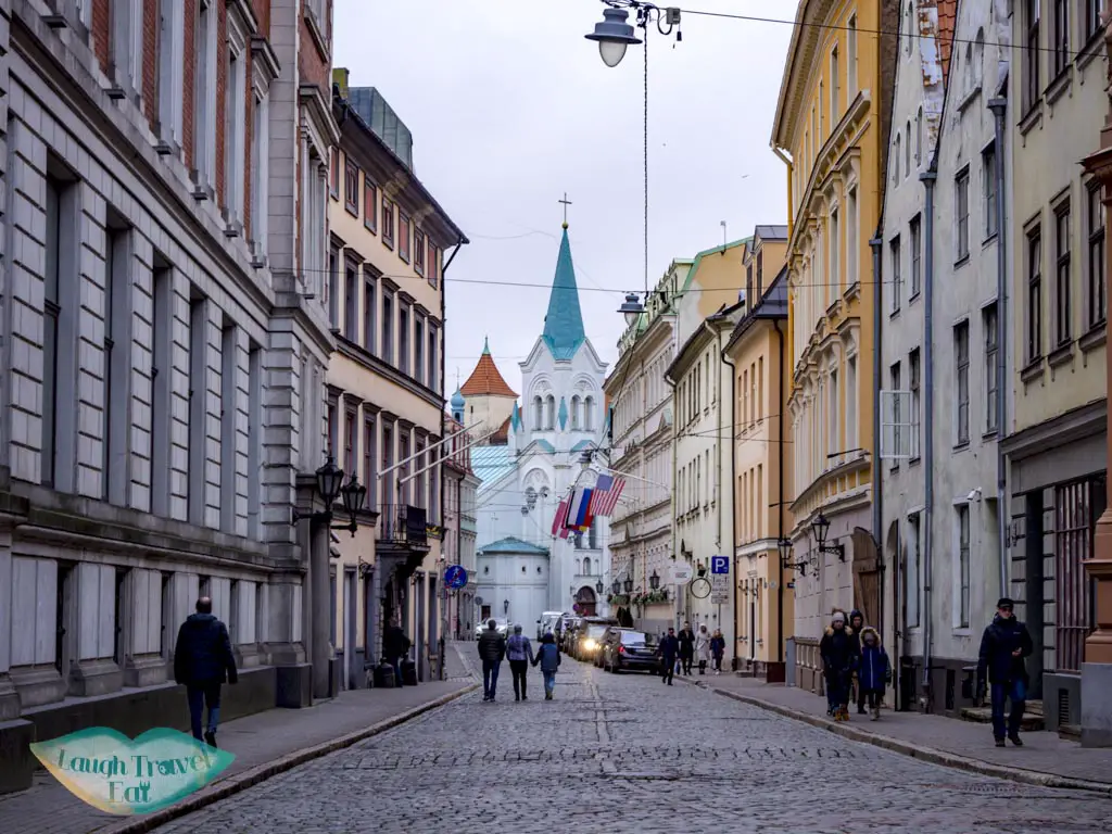 old town riga latvia - laugh travel eat