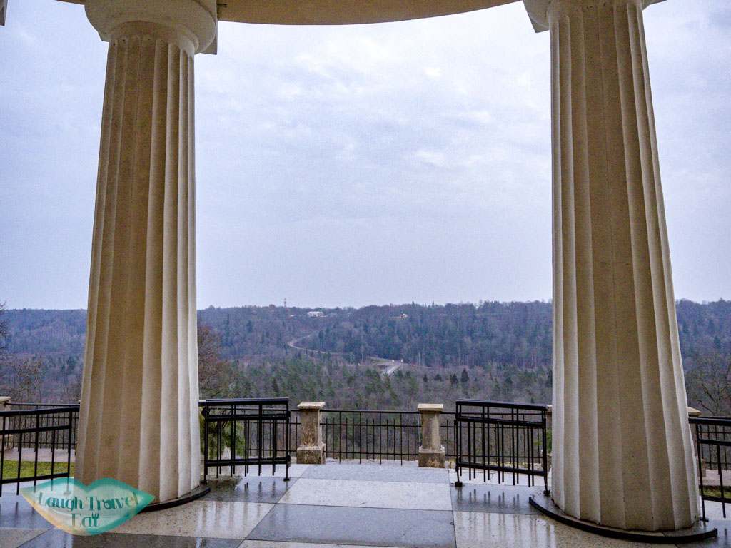 view from krimulda manor gauja national park latvia - laugh travel eat