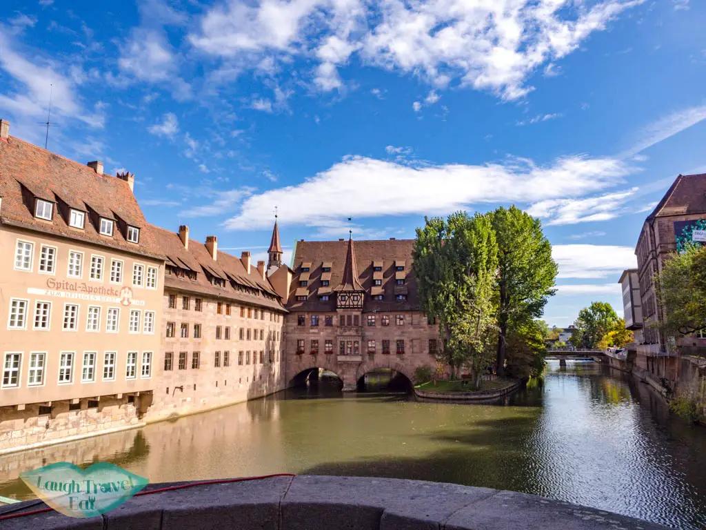 Museusbrucke view nuremberg germany - laugh travel eat