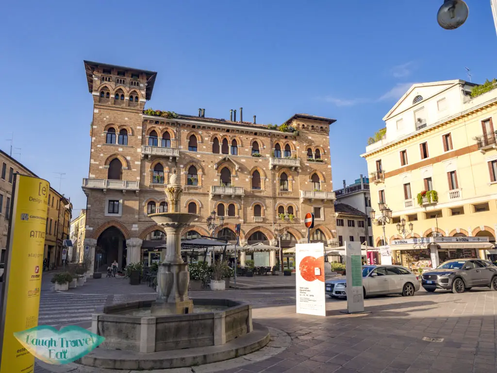 Piazza San Vito treviso veneto italy - laugh travel eat