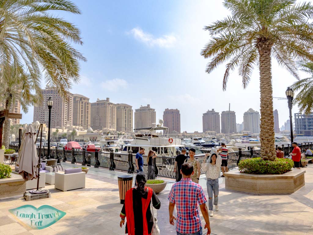 The Pearl Doha Qatar Middle East - laugh travel eat