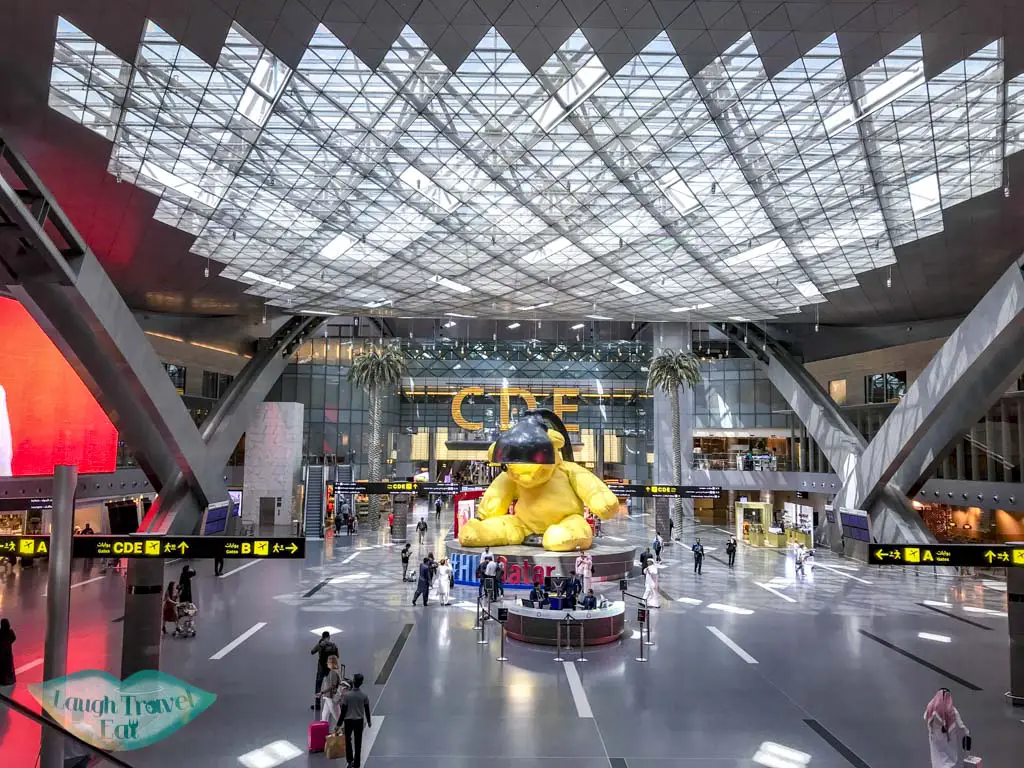 airport Doha Qatar Middle East - laugh travel eat