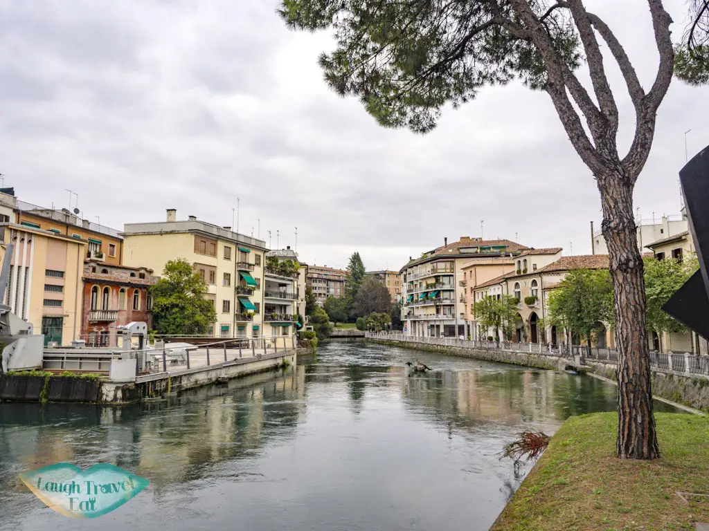 canal of treviso veneto italy - laugh travel eat