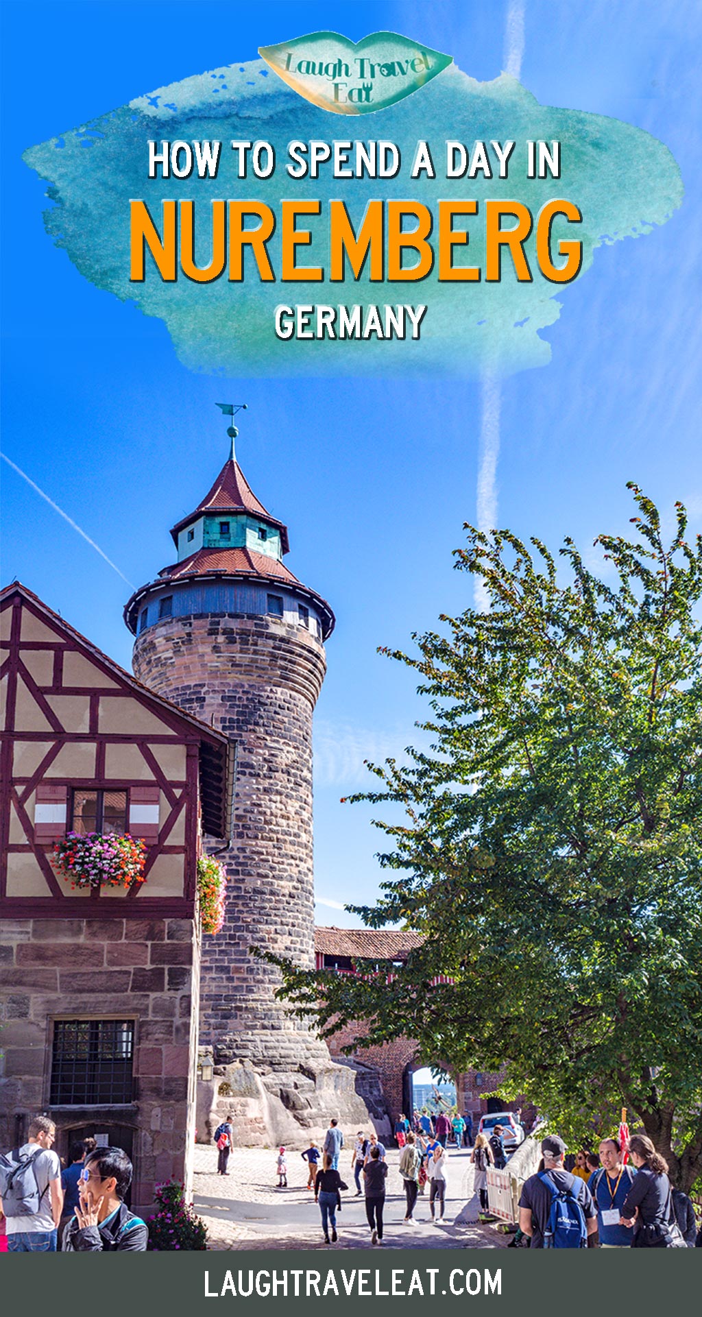 A day trip to Nuremberg is arguably enough to see the historic city, who was the center of the Holy Roman Empire and home to beautiful cobblestone streets and an imperial castle. You have grand churches, historic dungeons with a dark past, serene canal, and a very walkable old town, making it an ideal day trip destination and a good alternative landing pad compared to the pricier Munich. #Nuremberg #Bavaria #Germany