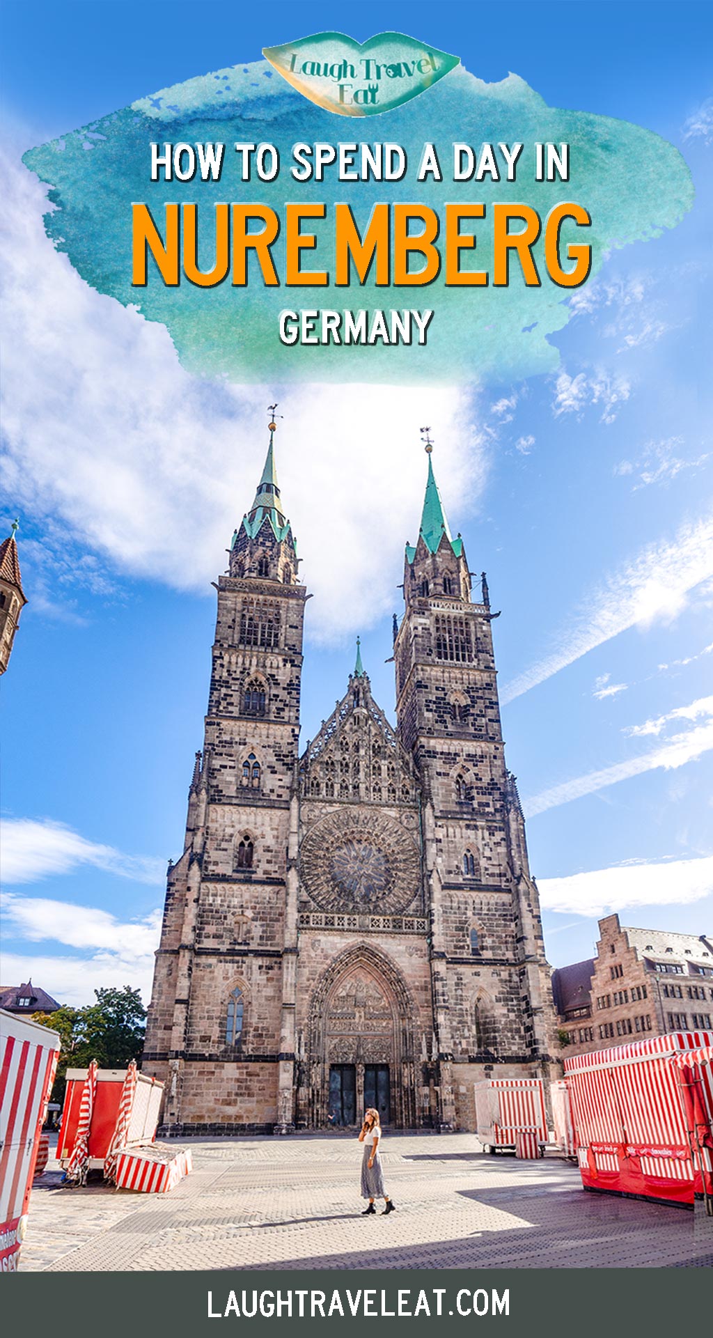 A day trip to Nuremberg is arguably enough to see the historic city, who was the center of the Holy Roman Empire and home to beautiful cobblestone streets and an imperial castle. You have grand churches, historic dungeons with a dark past, serene canal, and a very walkable old town, making it an ideal day trip destination and a good alternative landing pad compared to the pricier Munich. #Nuremberg #Bavaria #Germany