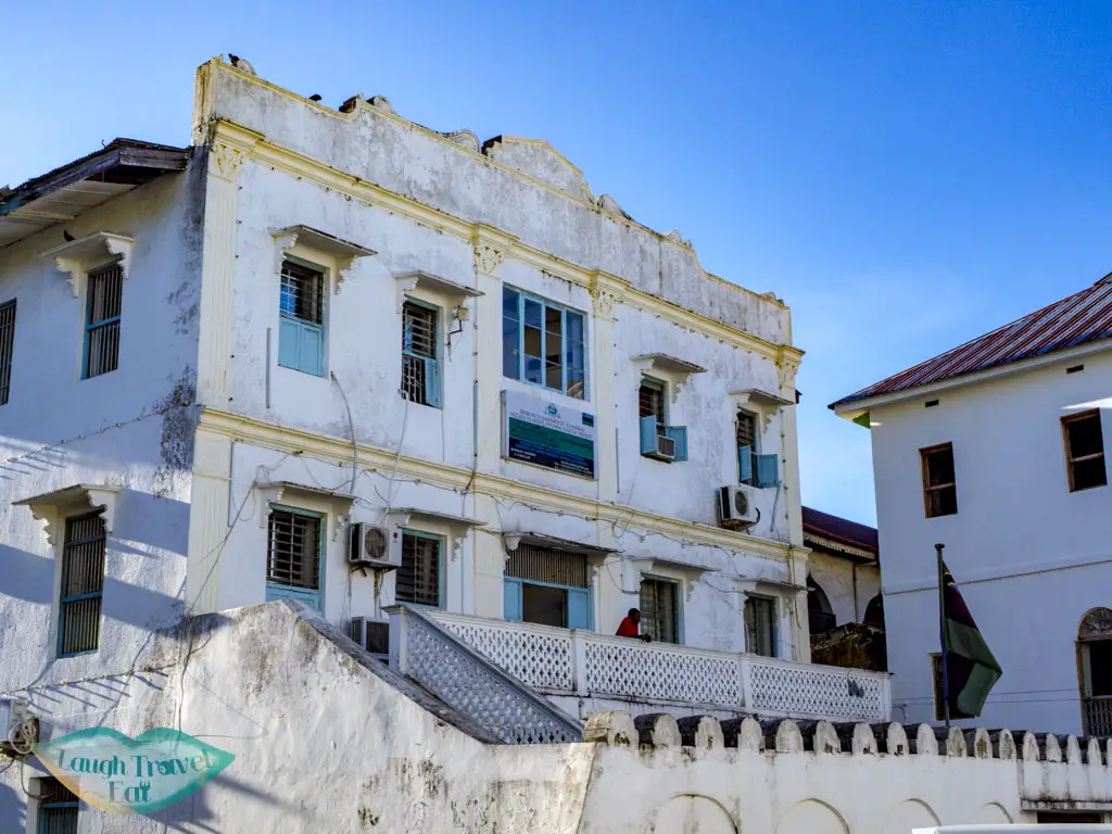 former british consolate stone town zanzibar tanzania - laugh travel eat