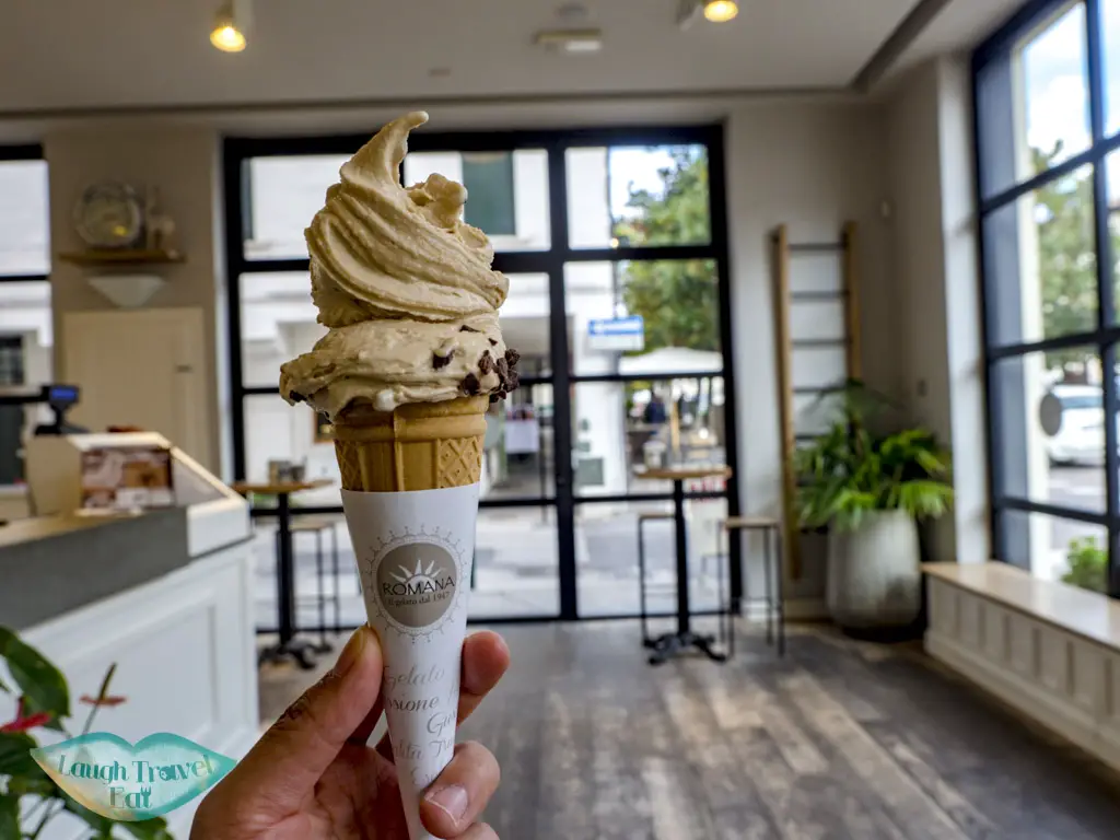 gelateria la romana treviso veneto italy - laugh travel eat