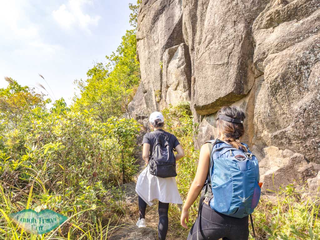 going up Nui Po Shan Shatin Hong Kong - laugh travel eat-4