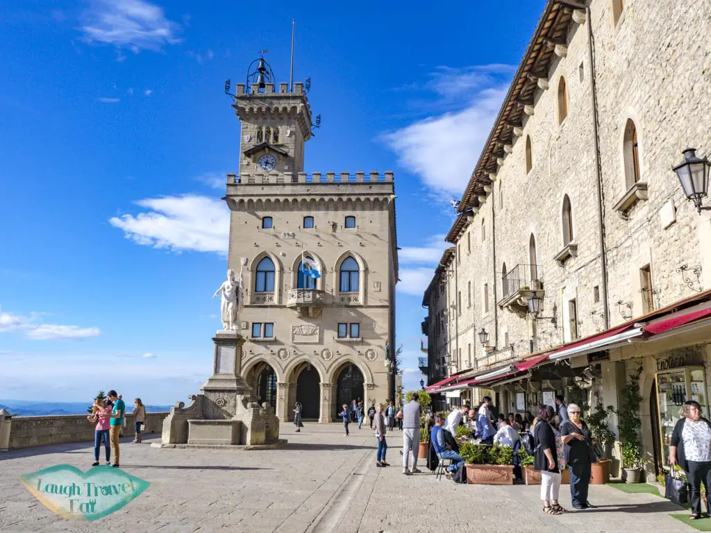 librety square san marino italy - laugh travel eat