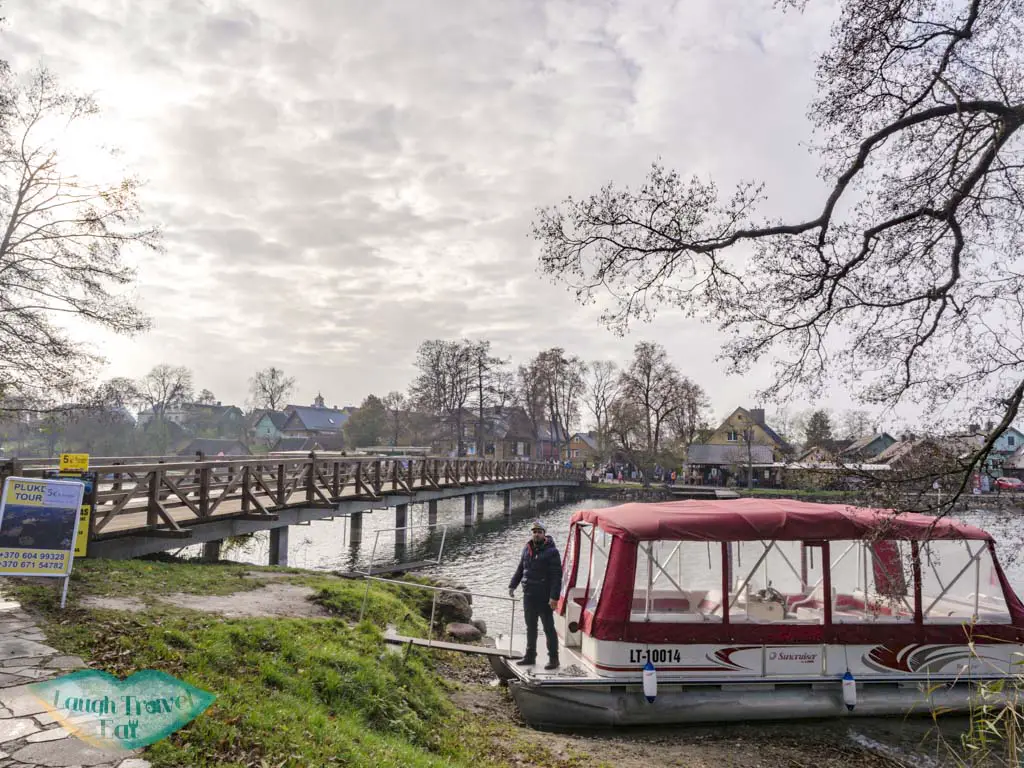 mainbridge to trakai island castle trakai lithuania - laugh travel eat