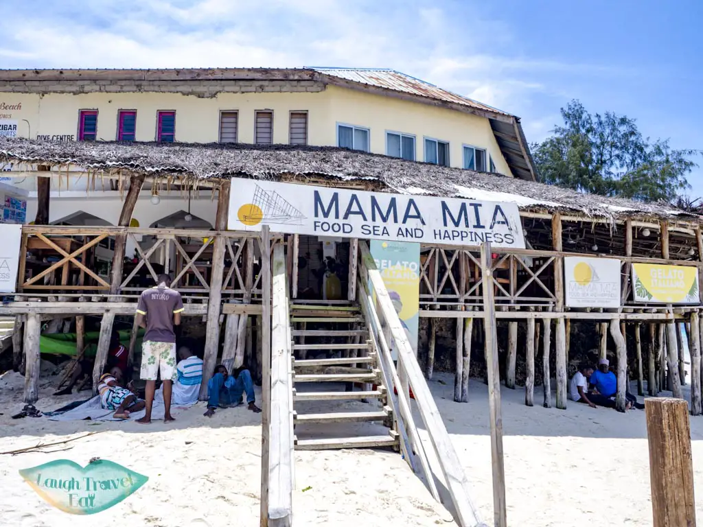 mama mia nungwi zanzibar tanzania - laugh travel eat