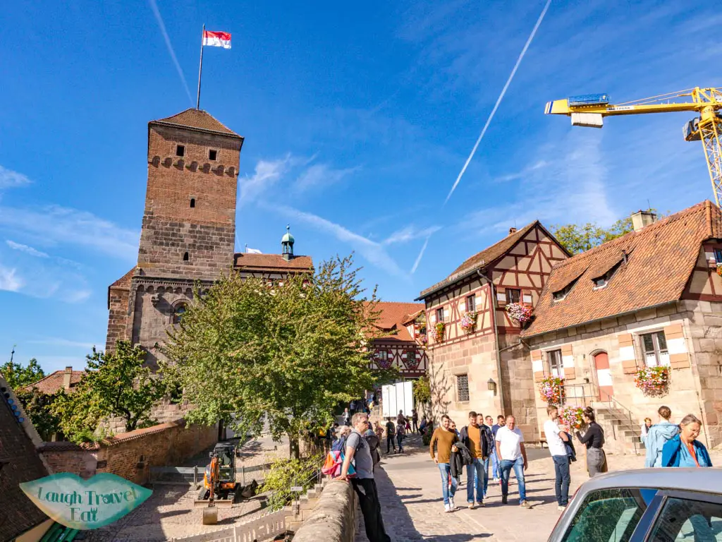 none royal side Imperial castle nuremberg germany - laugh travel eat