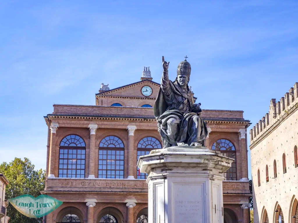 piazza cavour Rimini emilia romagna italy - laugh travel eat