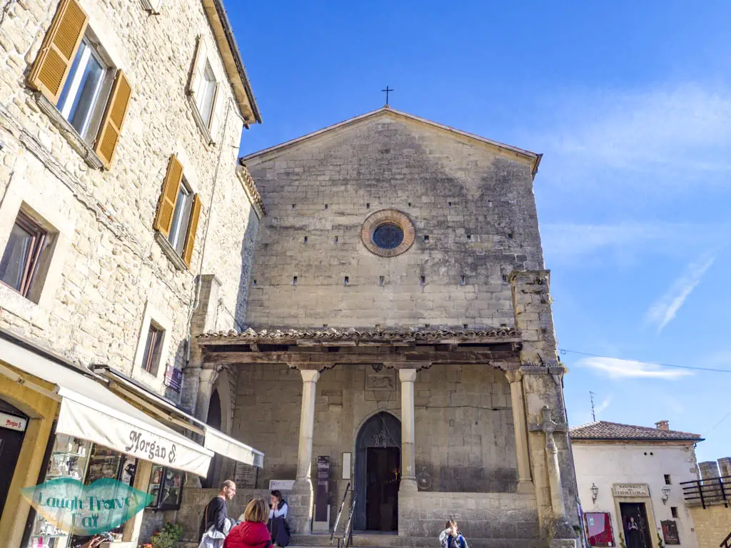 san francesco church san marino italy - laugh travel eat