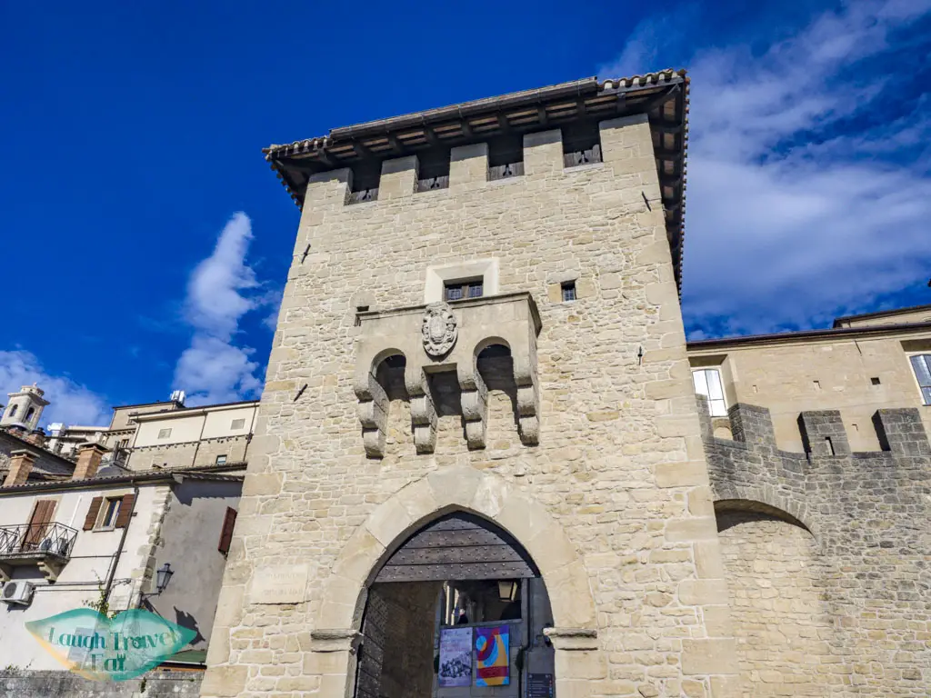 san francesco gate san marino italy - laugh travel eat