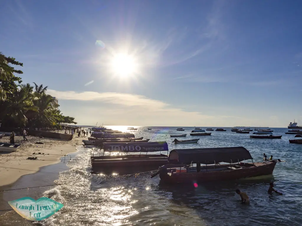 seaside stone town zanzibar - laugh travel eat