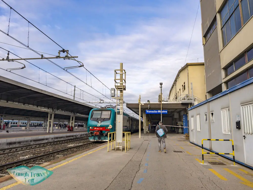 train station mestre venice - laugh travel eat