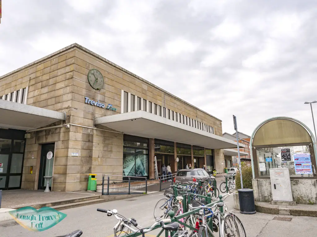 train station treviso veneto italy - laugh travel eat