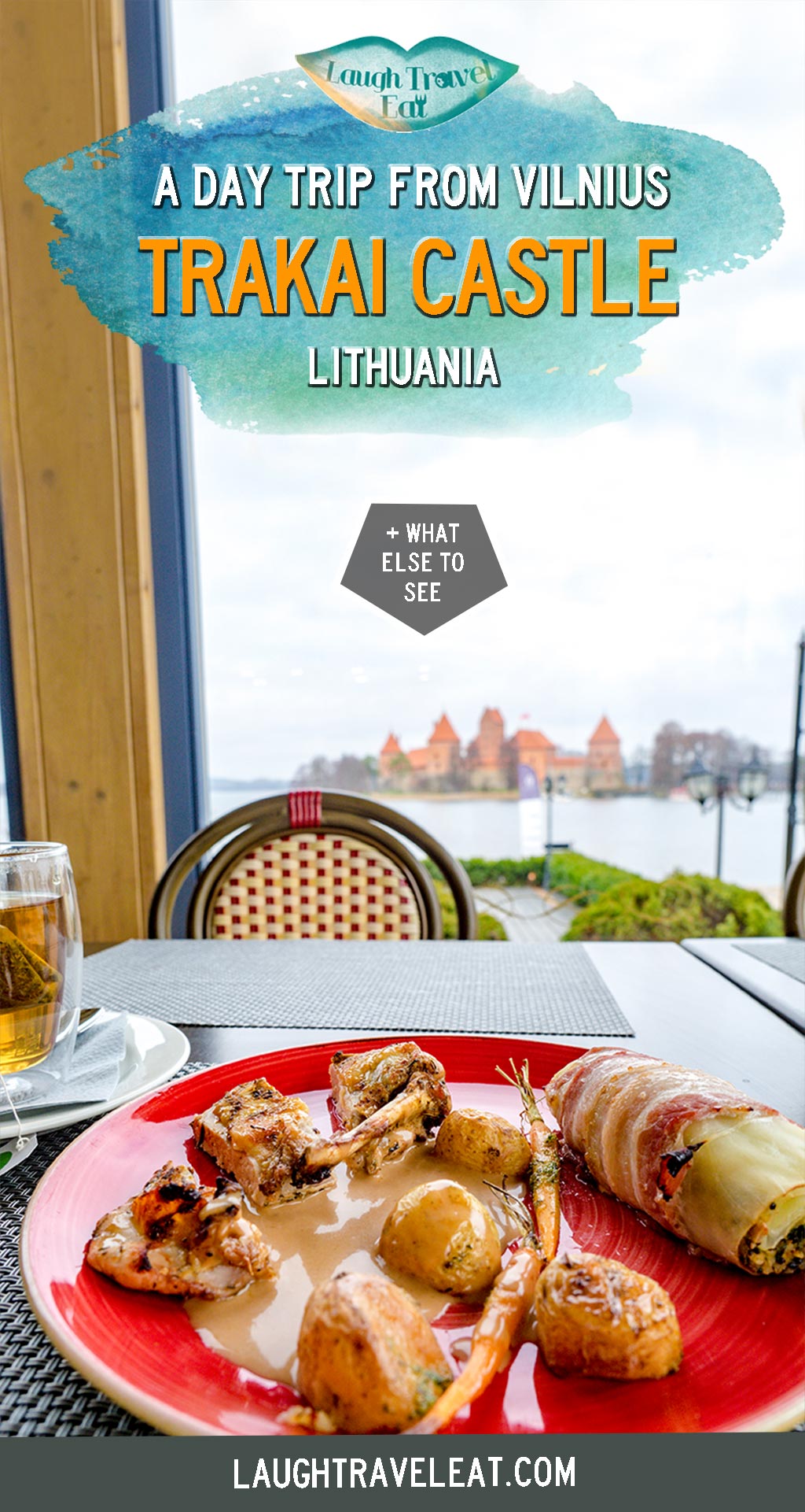 Trakai Castle is about an hour from Vilnius and a famous landmark not only because it is a castle in a lake. It is a historically significant castle that witness the beginning of the Grand Duchy of Lithuania and in particular its struggle with the Teutonic Order. Here's how to take a day trip there from Vilnius: #trakai #vilnius #Baltic #castle