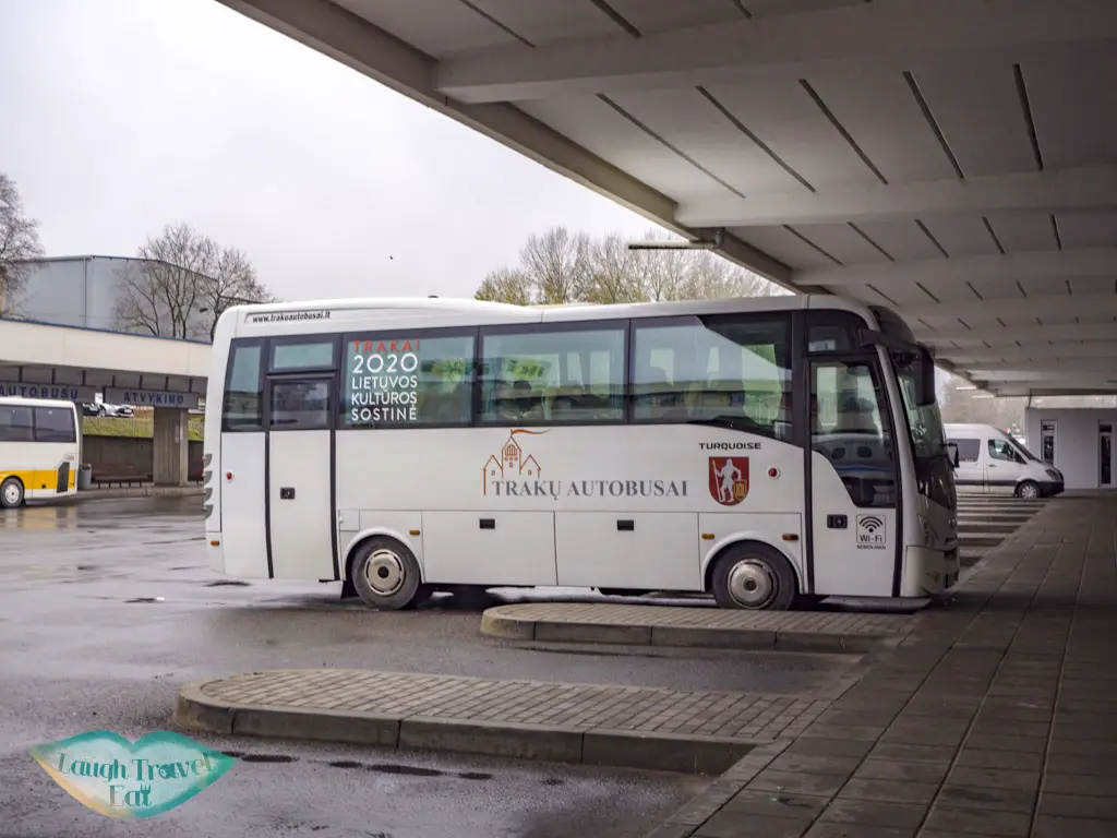 vilnius to trakai bus lithuania - laugh travel eat