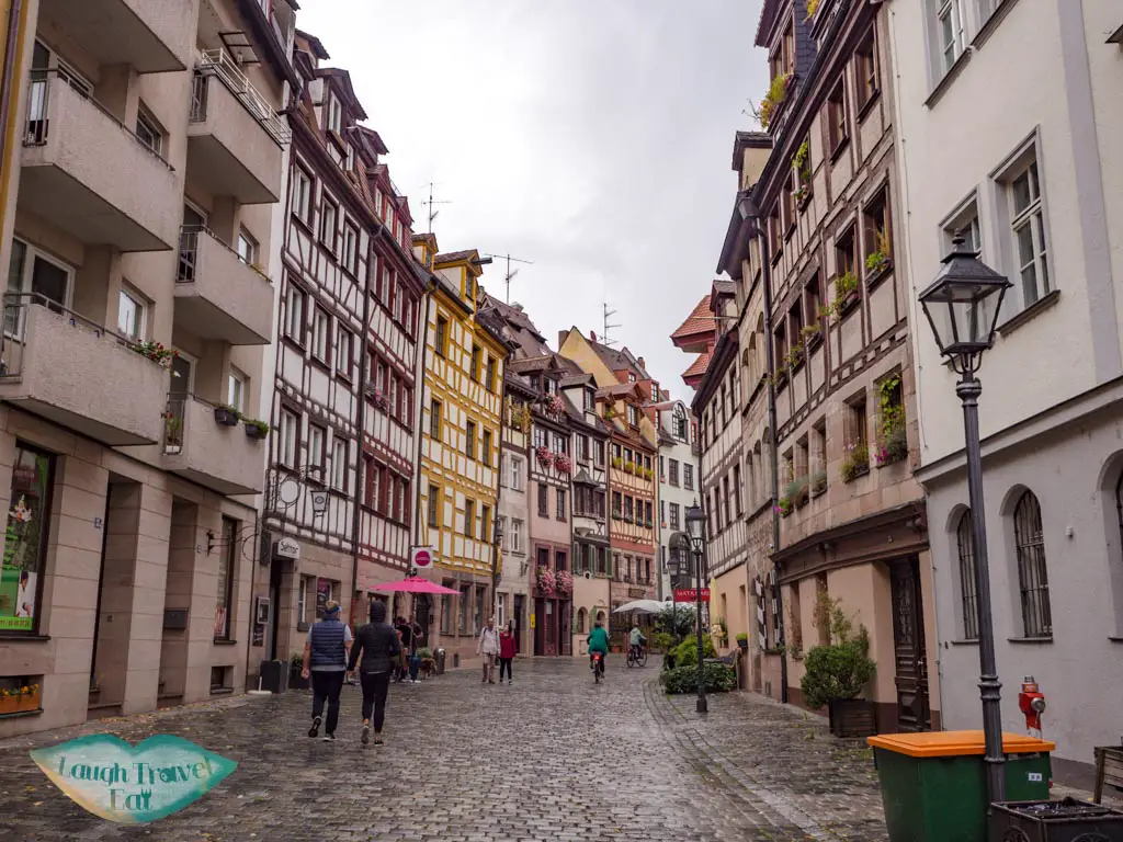 weissgerbergasse nuremberg germany - laugh travel eat