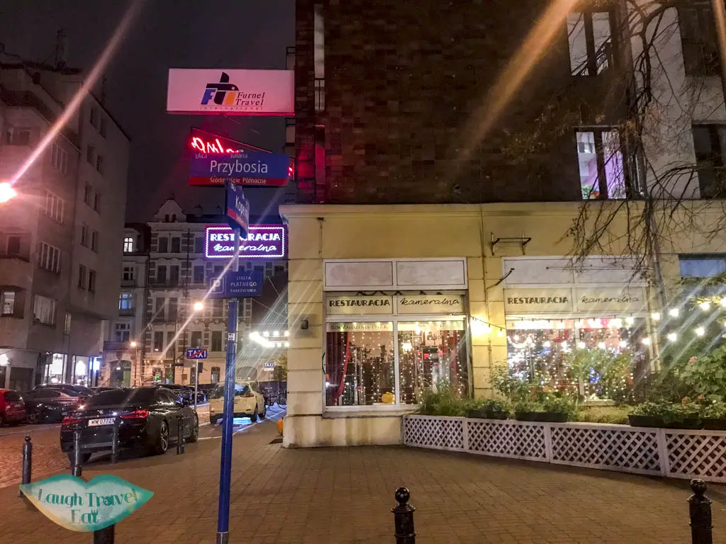 Restaurant Kameralna warsaw poland - laugh travel eat