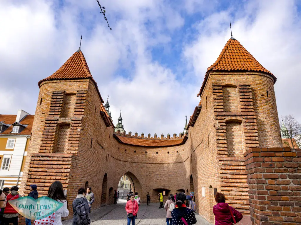 barbican old town warsaw poland - laugh travel eat-2