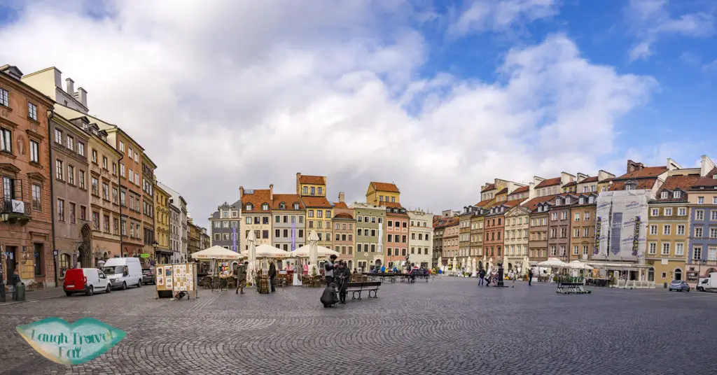 central square old town warsaw poland - laugh travel eat