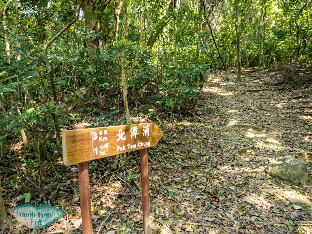 cheung shan to pak tam chung section lui ta shek sai kung hong kong - laugh travel eat
