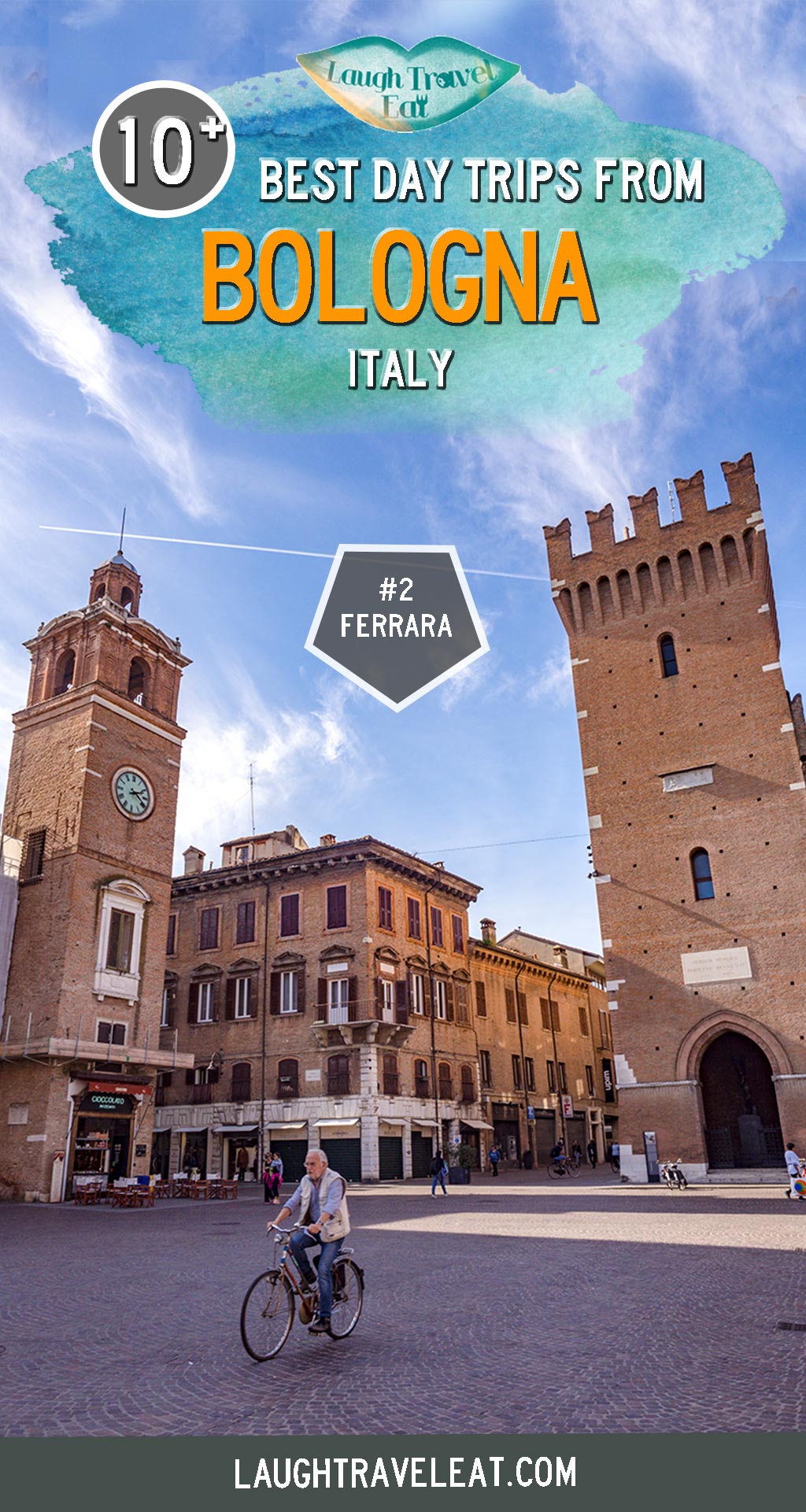 Bologna is a great city to base yourself with a great train link to the rest of Italy. If, by chance, you run out of things to do in the city, there are plenty of day trip options for you to take. Here are some of my favourite cities in the region, especially around Emilia Romagna, that would make for a perfect day trip: #Bolgona #DayTrips #Ferrara #Parma #Modena #Rimini