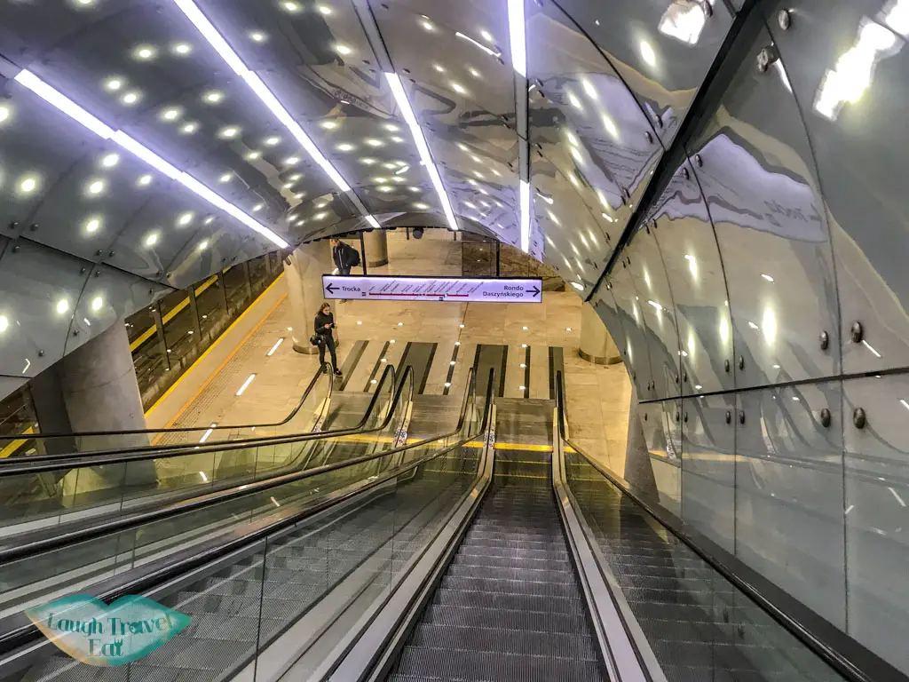 metro warsaw poland - laugh travel eat