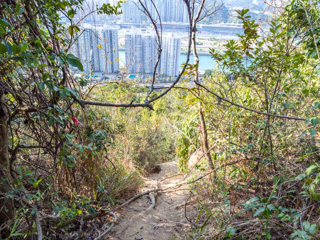 Nui Po Shan to Shek Munto the Three Brothers Rock Shatin Hong Kong